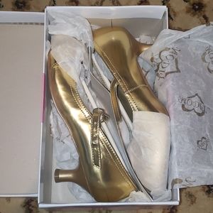 MODIT Size 3 Gold heels